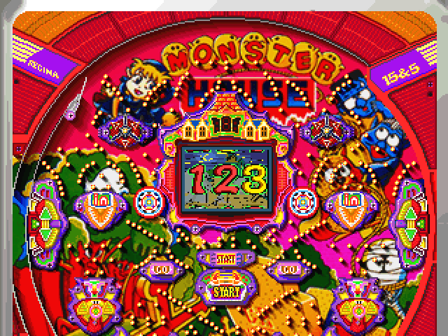Hissatsu Pachinko Station: Monster House Special screenshot 3 for Playstation